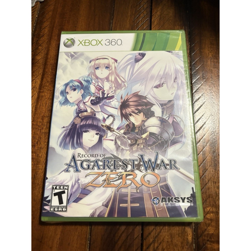 Sealed Brand New Record of Agarest War Zero (Microsoft Xbox 360, 2011)